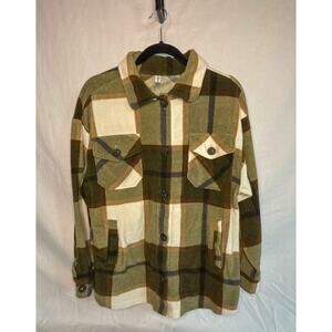 Zenana Women’s Flannel Button